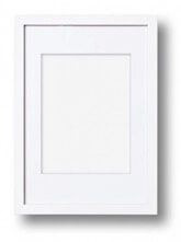 White picture frame as metaphor for white racial frame on health inequalities
